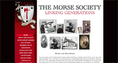 Desktop Screenshot of morsesociety.org